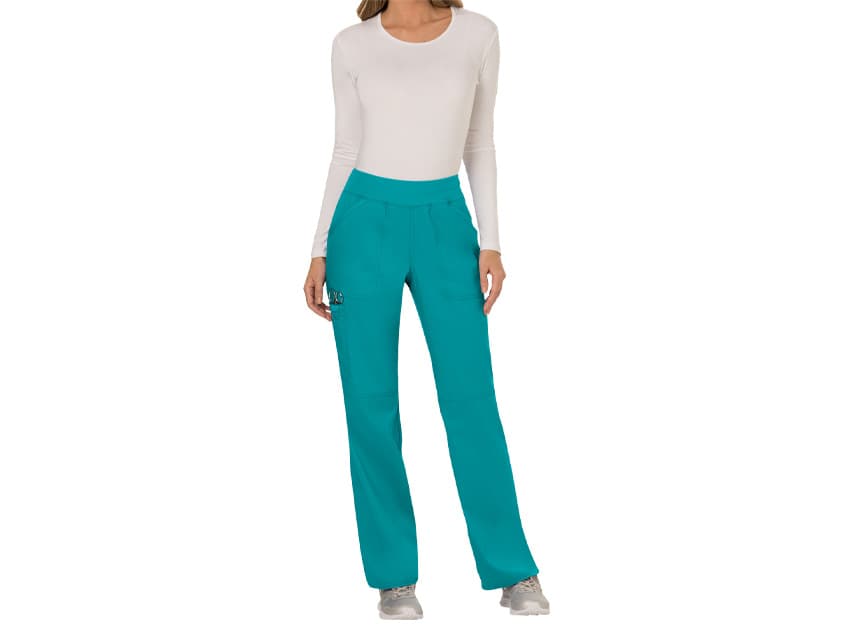 Cherokee Pantaloni cu Pull - On - Revolution - Dama L - Teal Albastru - imagine produs
