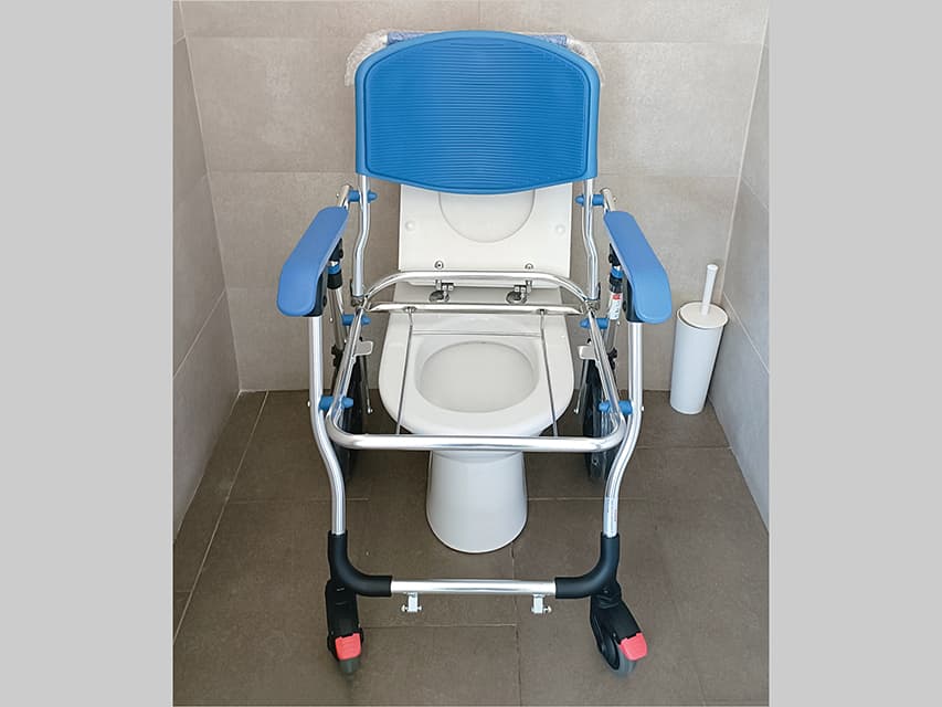 Folding Scaun Rulant cu Toaleta - imagine produs - imagine 8