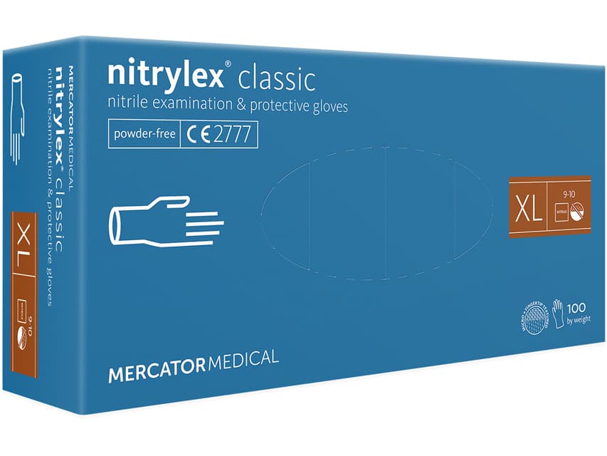Extra largeg 9-10 albastru cutie o f 100 - produs medical pentru oferta ZESCORP