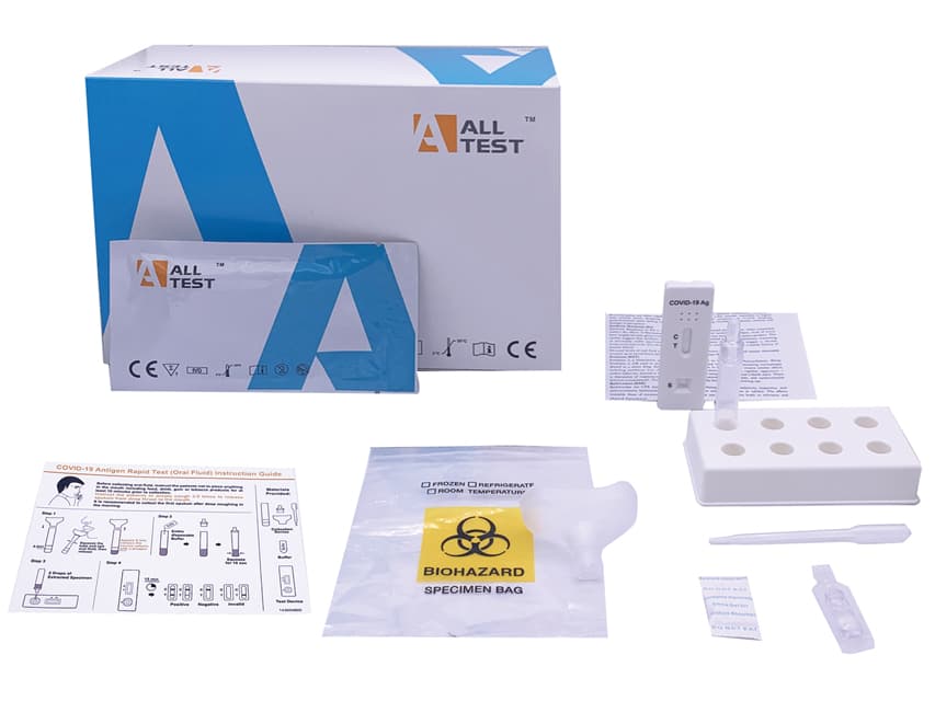 Saliva covid test - self test - cutie cu 1 - produs medical pentru oferta ZESCORP