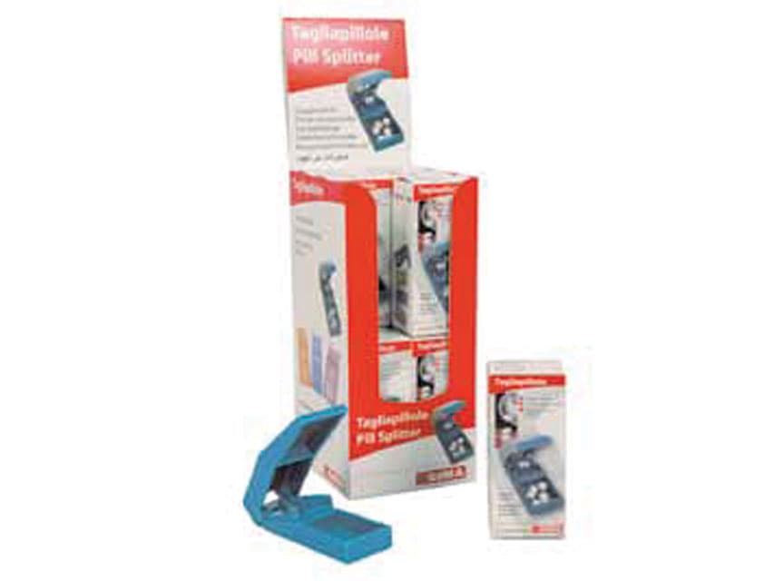 Pill splitter - display cutie cu 12 pcs - produs medical pentru oferta ZESCORP