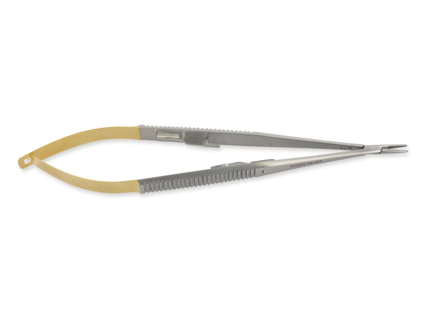 Castroviejo portac drept - 18 cm - rough tip - produs medical pentru oferta ZESCORP