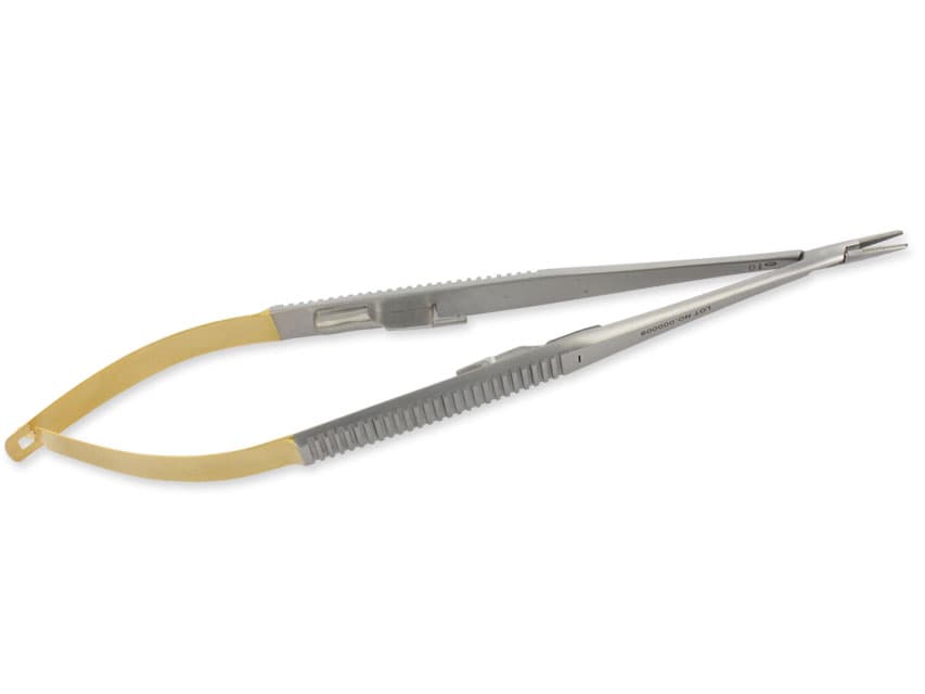 Castroviejo portac drept - 21 cm - rough tip - produs medical pentru oferta ZESCORP