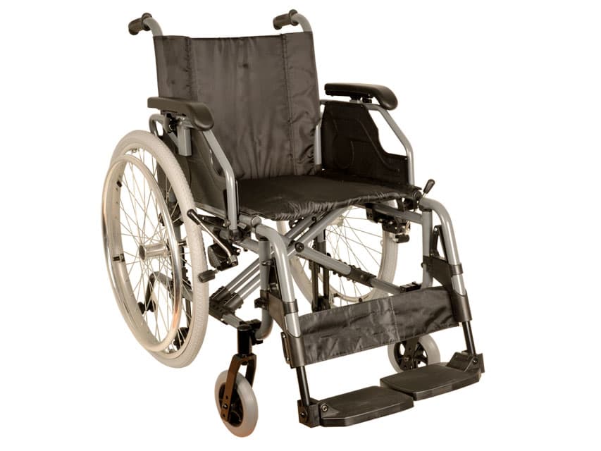 Lightweight aluminiu folding wheelchairs - produs medical pentru oferta ZESCORP