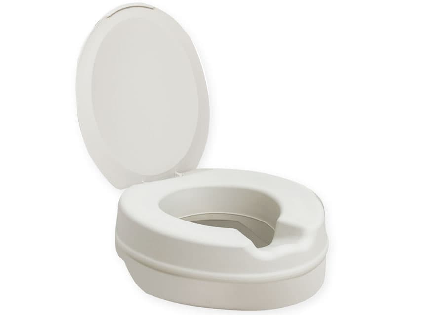 Contact plus soft raised toilet seat - cu lid - produs medical pentru oferta ZESCORP