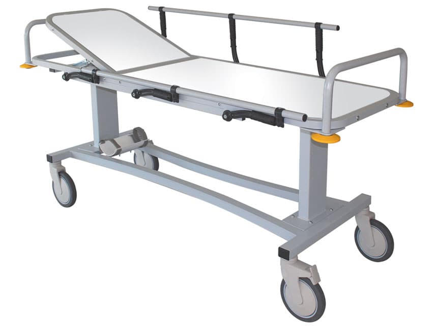 Professional carucior pentru pacient - radiotransparent frame - produs medical pentru oferta ZESCORP