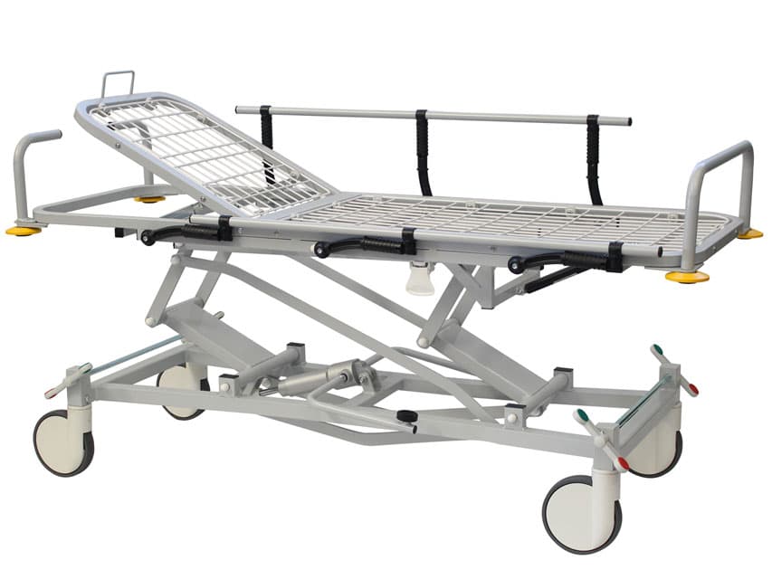 Carucior pentru pacient - cu inaltime reglabila, tr si rtr - produs medical pentru oferta ZESCORP