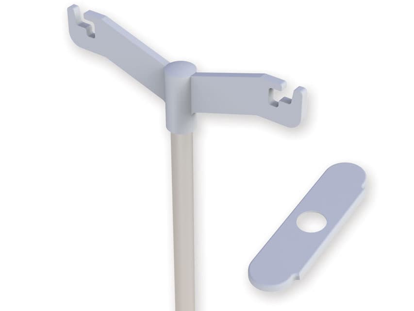 Infusion stand - fixed height - produs medical pentru oferta ZESCORP