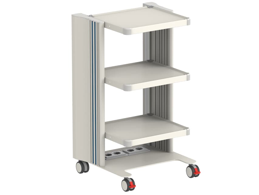 3 shelves 40X36 cm + base 83.5 - produs medical pentru oferta ZESCORP