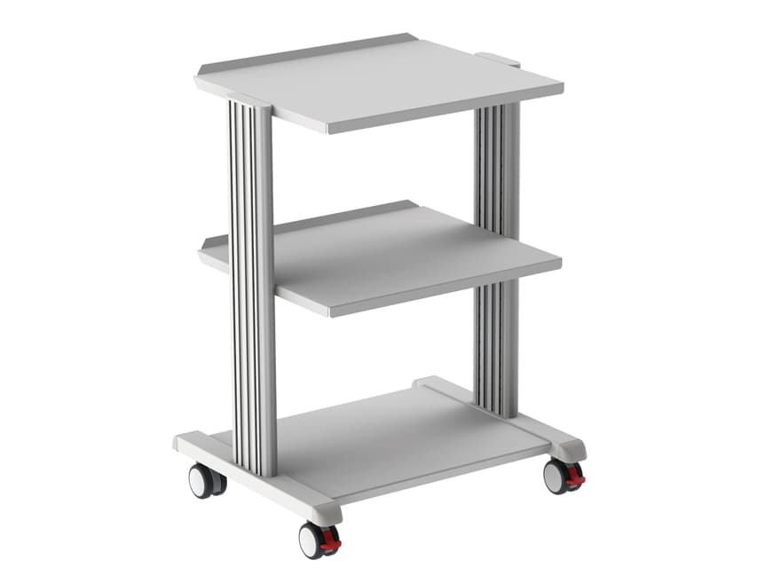 2 shelves 50X42 cm + base 78 - produs medical pentru oferta ZESCORP
