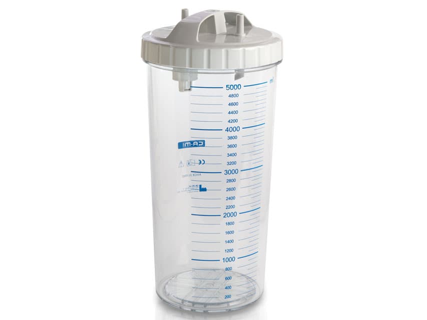 Jar 5 l cu husa - apec® 4 or 5 l aspirators - produs medical pentru oferta ZESCORP