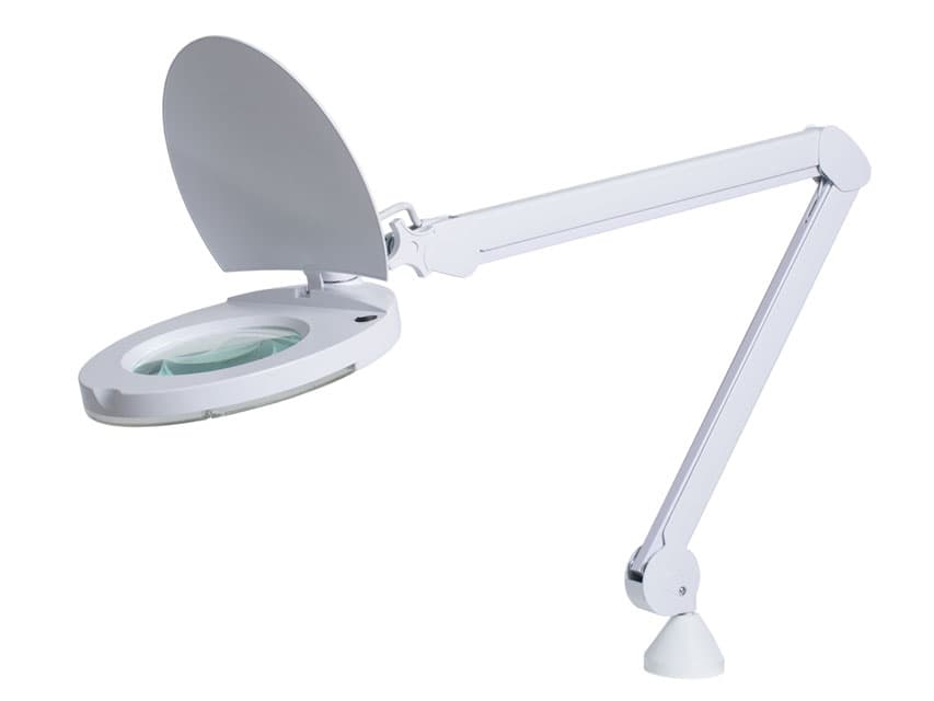 Lupa LED magnifying lampa - - produs medical pentru oferta ZESCORP