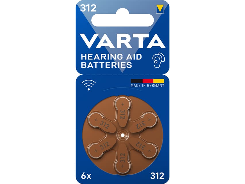 Varta 312 - acoustic 6 pcs. - produs medical pentru oferta ZESCORP