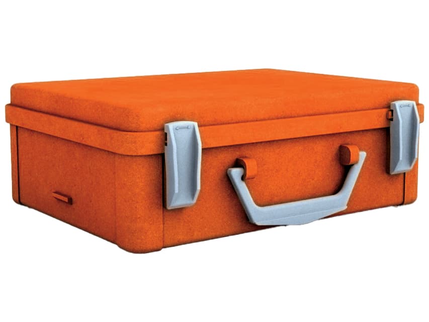 Futura eco cutie - portocaliu - produs medical pentru oferta ZESCORP