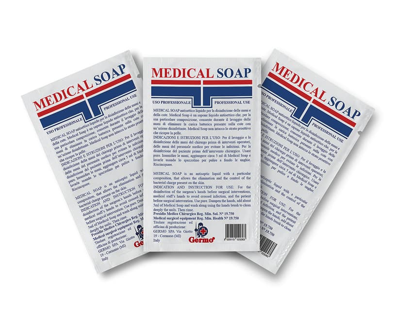 Medical soap - sachet 5 ml - cutie cu 500 - produs medical pentru oferta ZESCORP