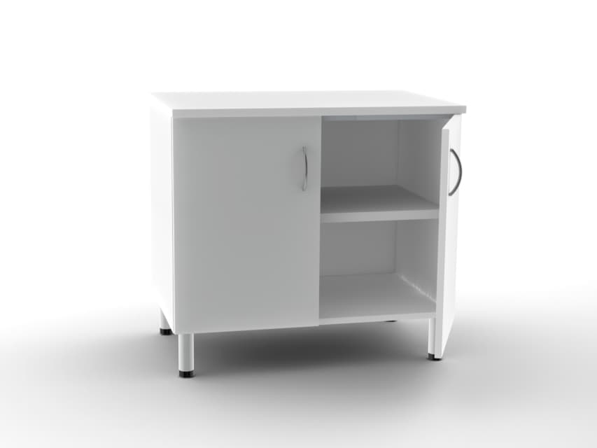 2 doors cu 2 shelves - alb - produs medical pentru oferta ZESCORP