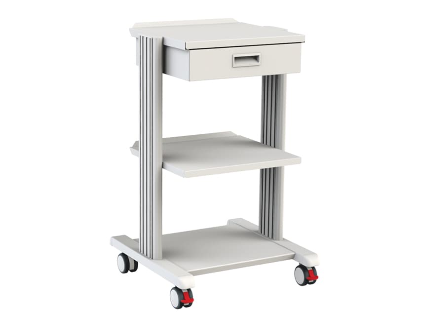 2 Shelves 40x36 Cm + Base + Drawer78 - imagine produs