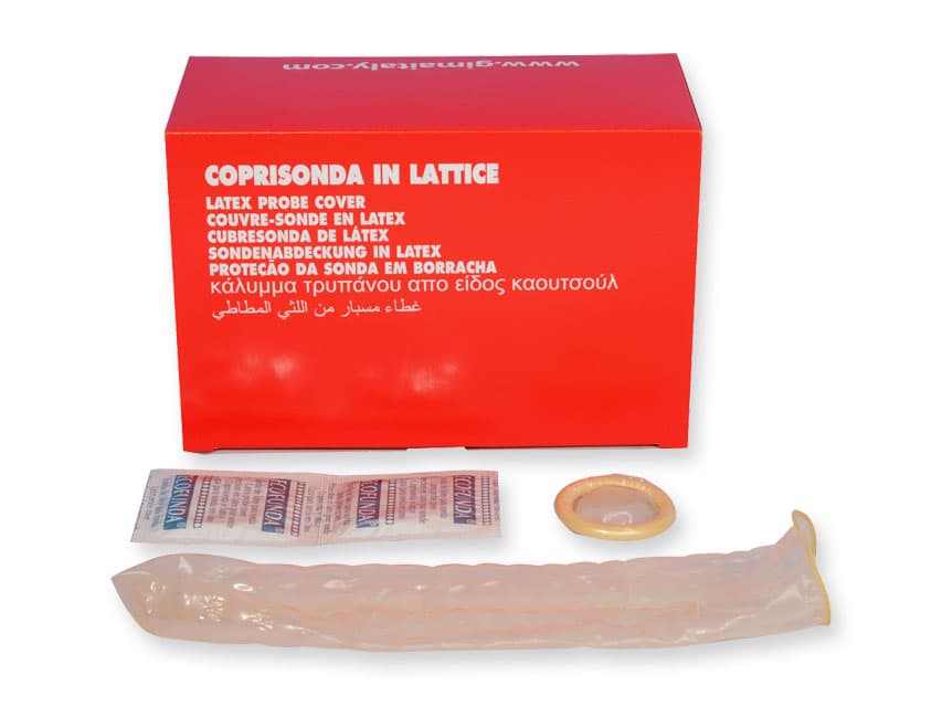 Latex Sonda Covers - Transparent - Cutie cu 50 - imagine produs