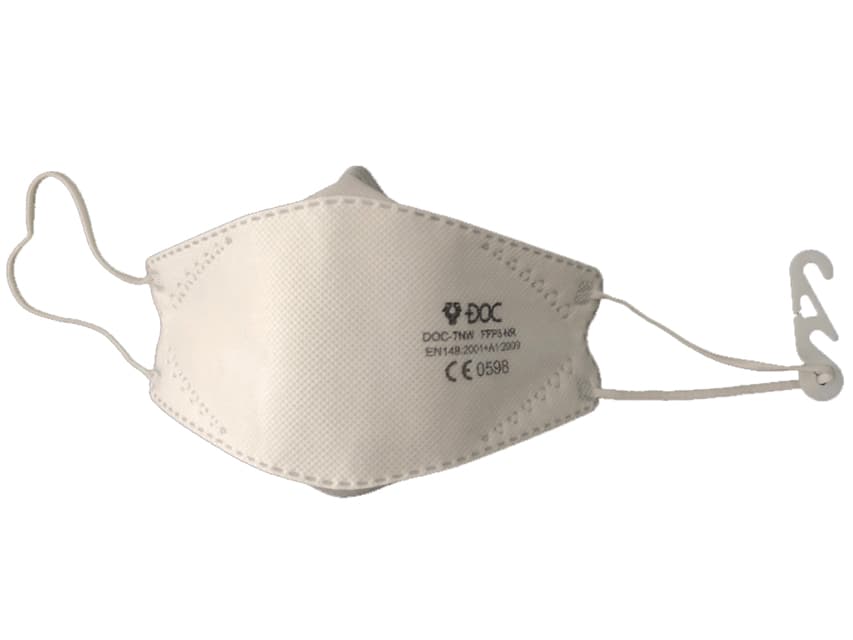 FFP3 fara valva - benzi pentru urechi - cutie cu 25 - produs medical pentru oferta ZESCORP
