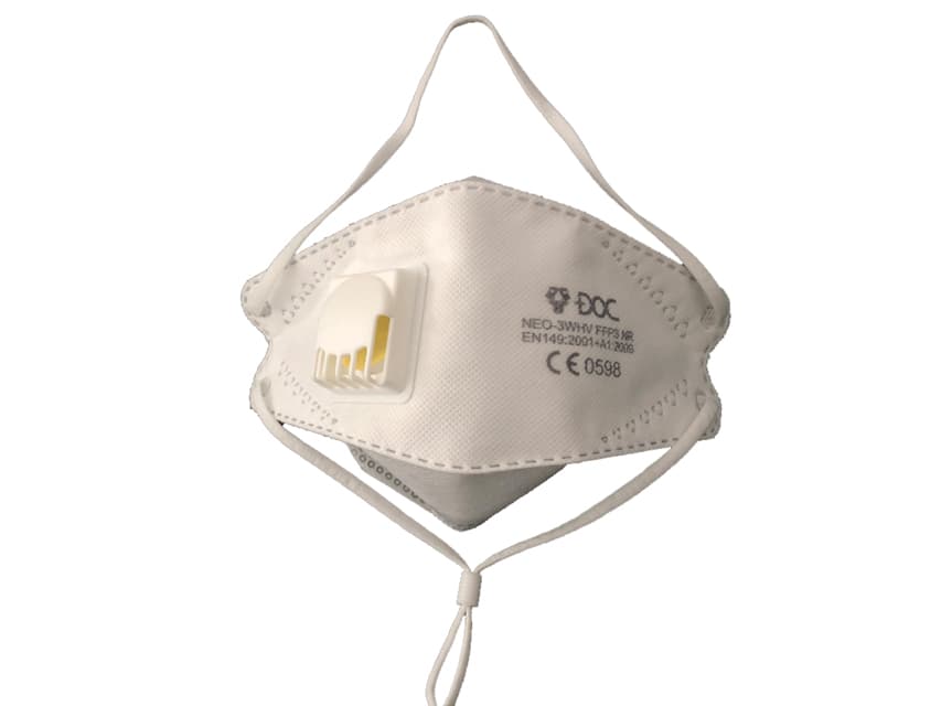FFP3 cu valva - banda pentru cap - cutie cu 15 - produs medical pentru oferta ZESCORP