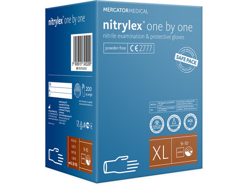 Extra largeg 9-10 albastru cutie o f 200 - produs medical pentru oferta ZESCORP