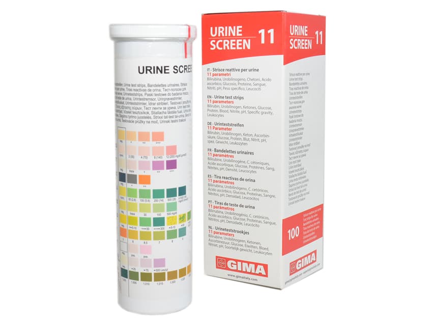 10 parameter strips - tube of 100 strips - produs medical pentru oferta ZESCORP