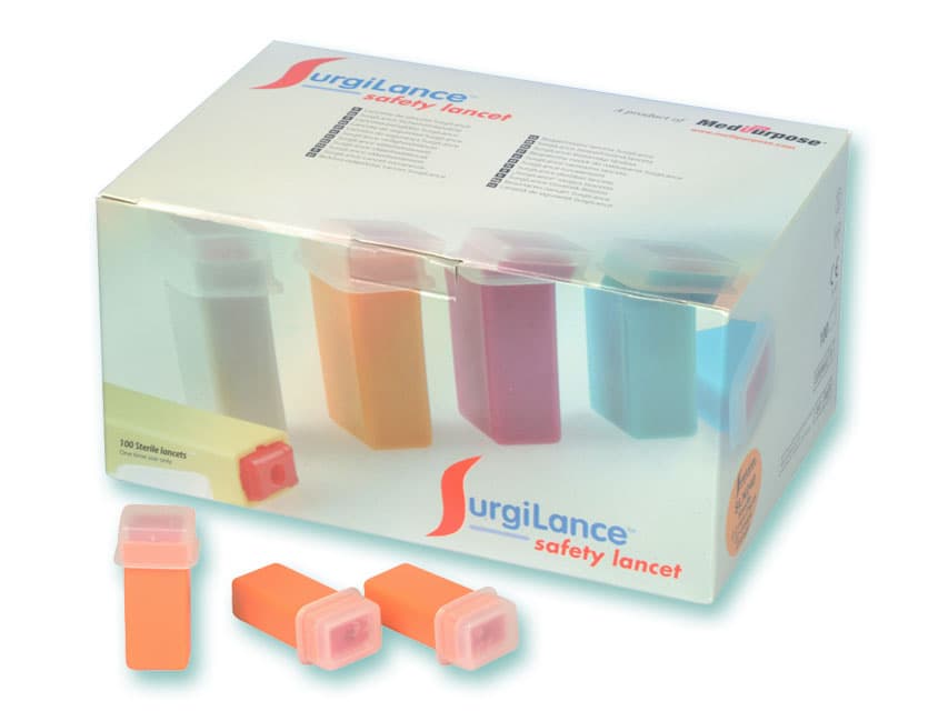 Surgilance™ safety automatic lancete - steril - produs medical pentru oferta ZESCORP