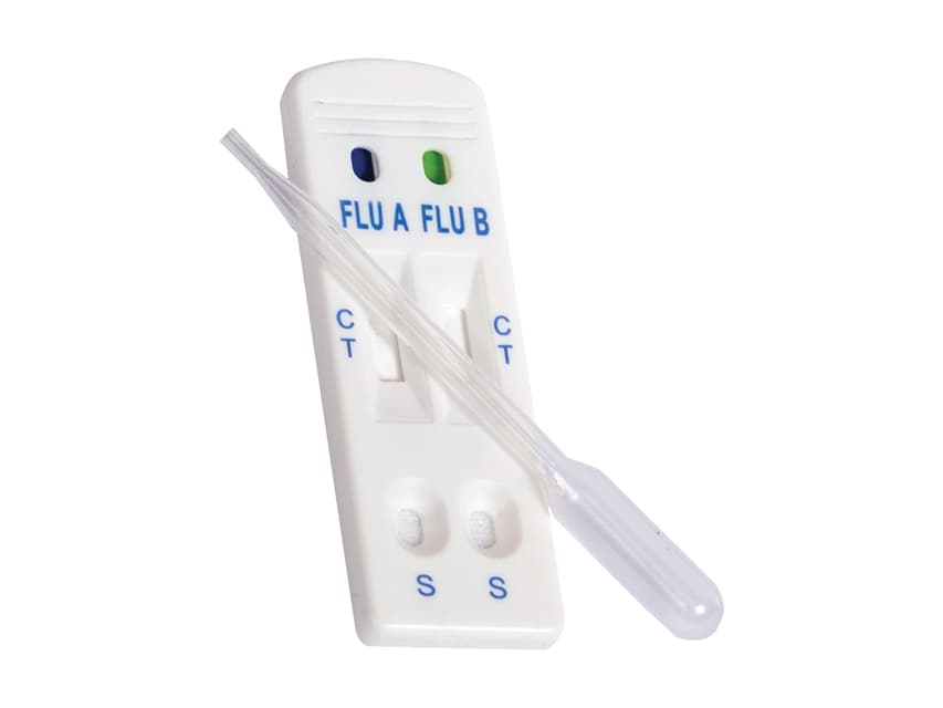 Influenza a/b tests - cutie cu 30 tests (3 packs of 10 pcs.) - produs medical pentru oferta ZESCORP