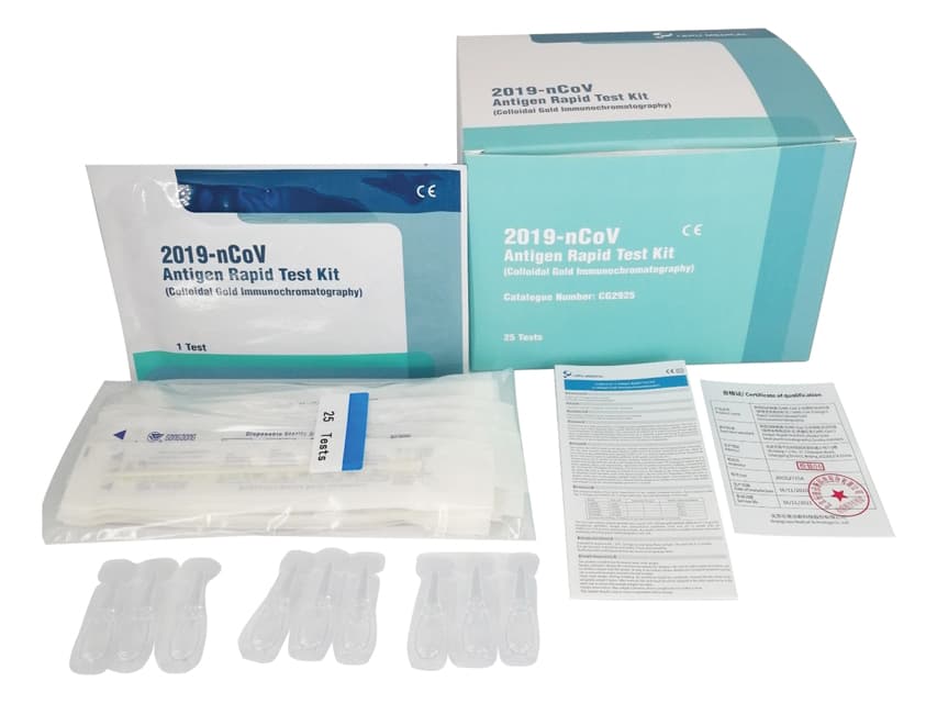 Sars-cov-2 antigen test kit - cutie cu 25 - produs medical pentru oferta ZESCORP