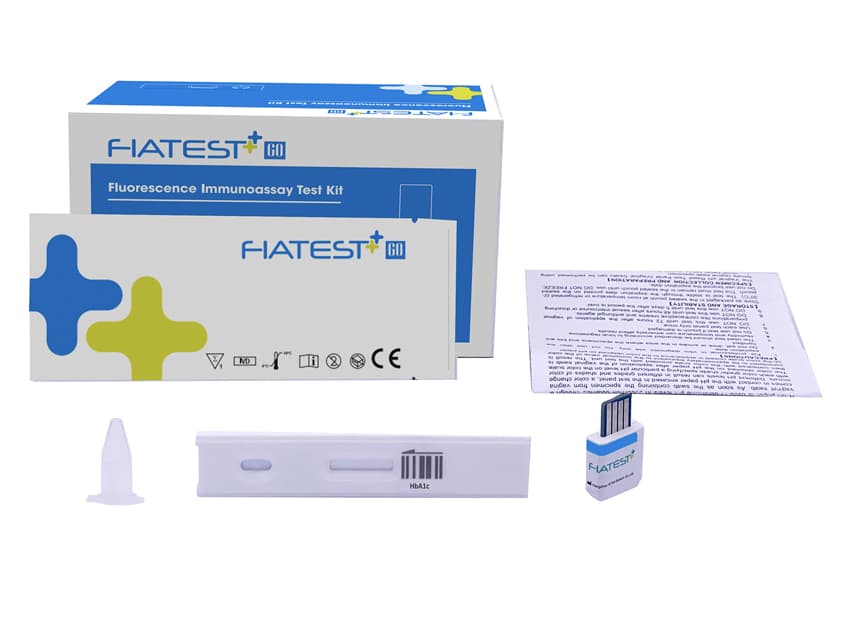Glycated hemoglobina test (hba1c) cutie cu 10 - produs medical pentru oferta ZESCORP