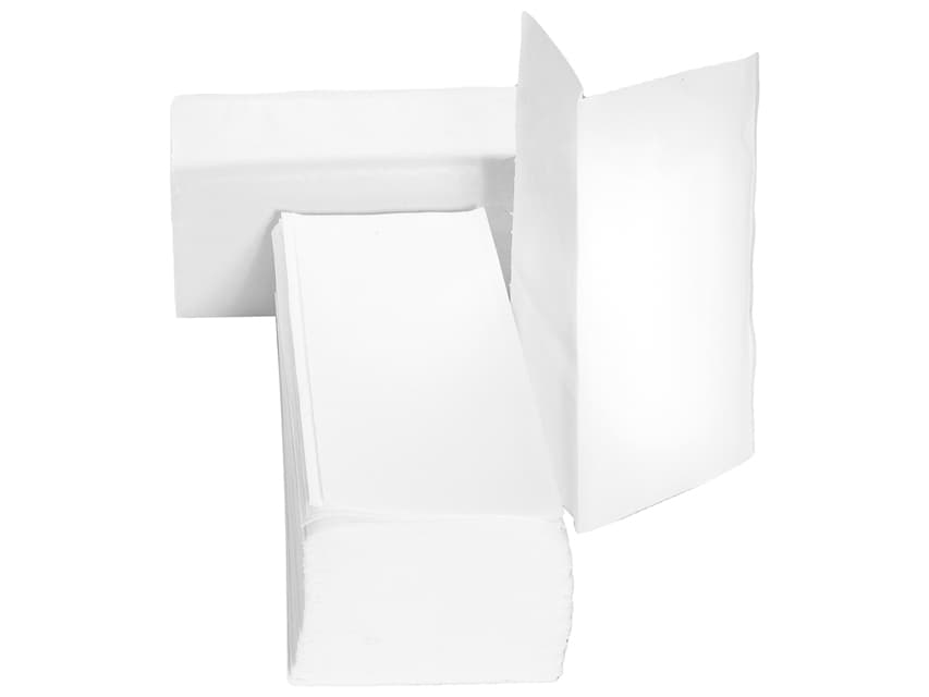 V-fold prosoape pentru maini - 2 plies recycled hartie 37G/M 2: 2X18.5 G/M2 25X23 25X11.5 20 packs of 160 - produs medical pentru oferta ZESCORP