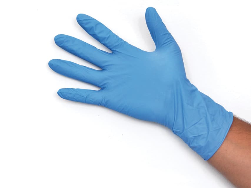Nitrile manusi - mic - regular albastru - cutie cu 100 - produs medical pentru oferta ZESCORP