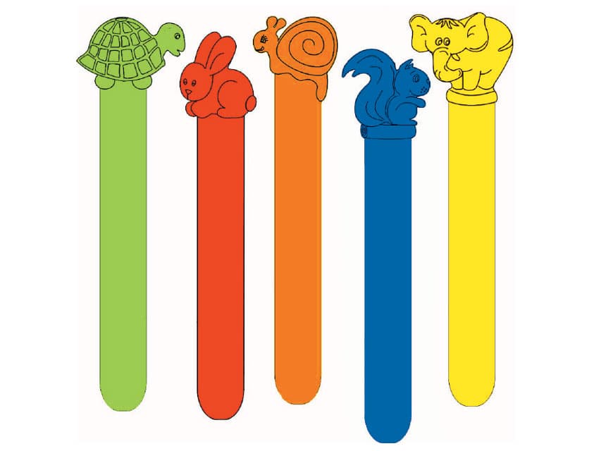 Plastic coloured tongue - produs medical pentru oferta ZESCORP