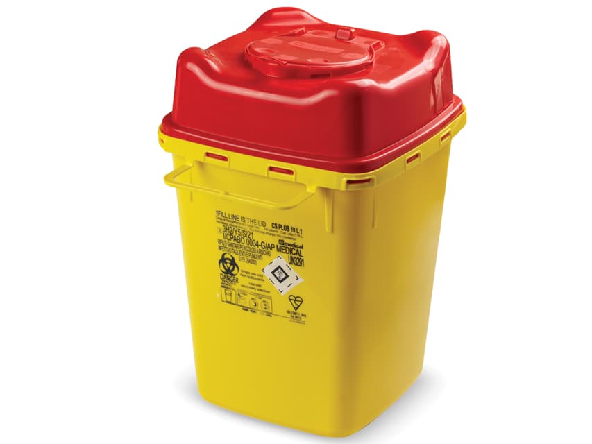 Cs plus 10 l - 22x22xh 32.5 cm cutie cu 33 - produs medical pentru oferta ZESCORP