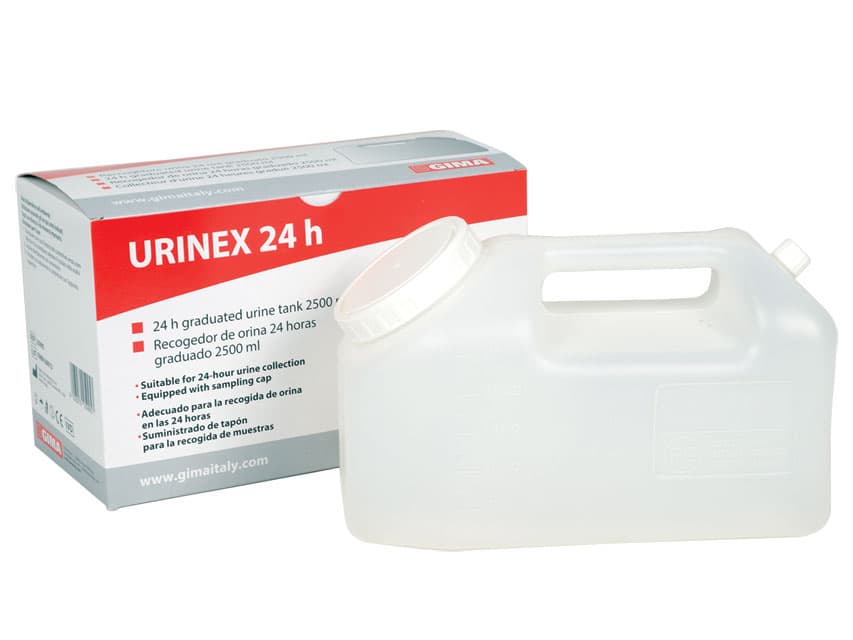 Urina tank 24 h 2500 ml polyethylenebox of 27 - produs medical pentru oferta ZESCORP