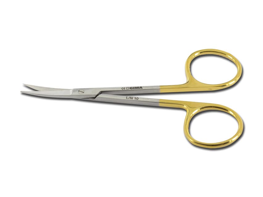 Iris foarfeca - curbat - 11.5 cm - produs medical pentru oferta ZESCORP