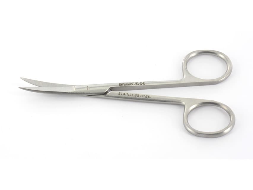 Iris foarfeca - curbat - 11.5 cm - produs medical pentru oferta ZESCORP