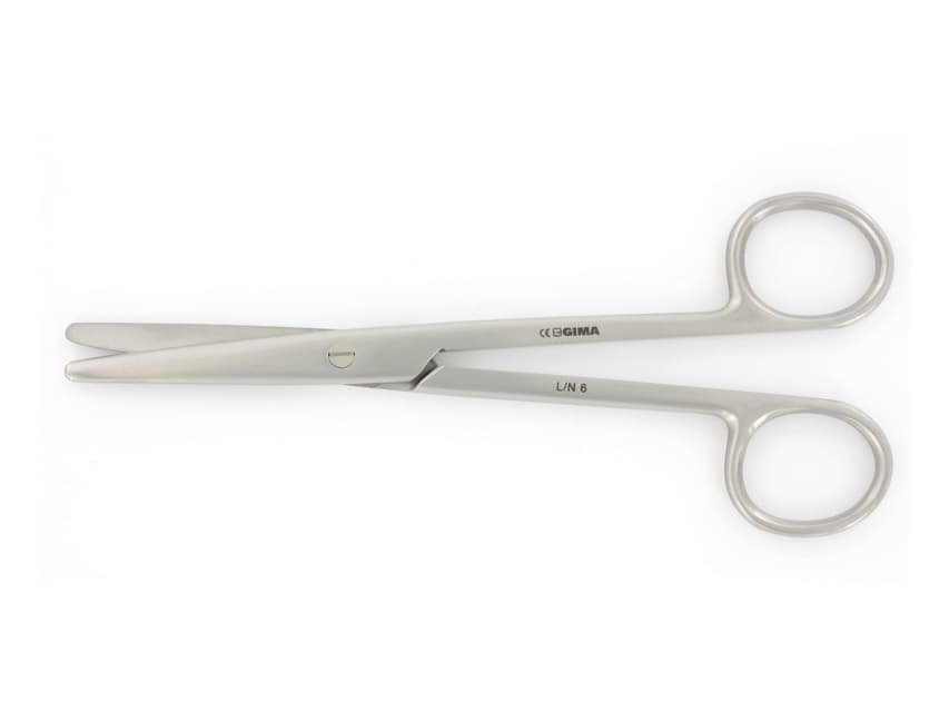 Mayo-stille foarfeca - drept - 14.5 cm - produs medical pentru oferta ZESCORP