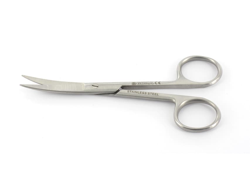 Curbat foarfeca ascutit/ascutit - 11.5 cm - produs medical pentru oferta ZESCORP