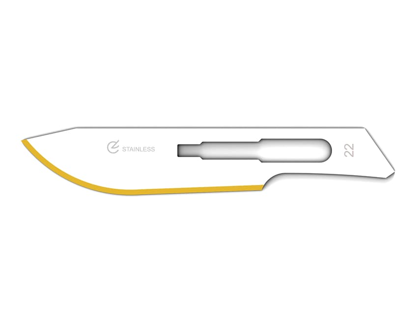 Sterilized lame n. 22 cutie cu 100 - produs medical pentru oferta ZESCORP