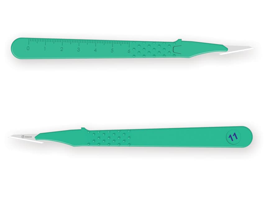 De unica folosinta scalpels - lame 11 - produs medical pentru oferta ZESCORP