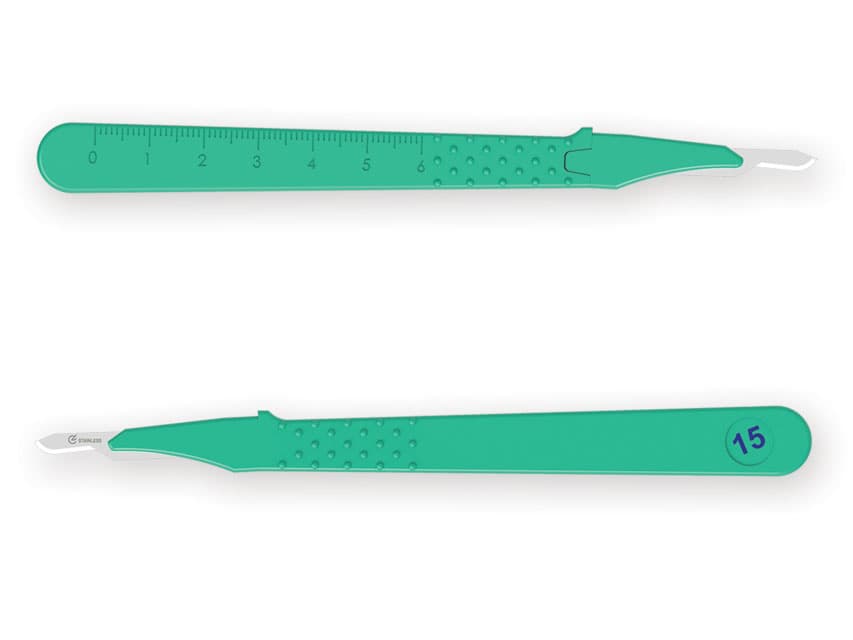 De unica folosinta scalpels - lame 15 - produs medical pentru oferta ZESCORP