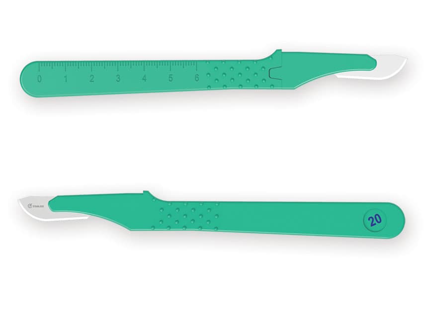 De unica folosinta scalpels - lame 20 - produs medical pentru oferta ZESCORP