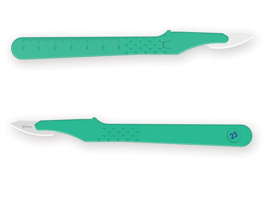 De unica folosinta scalpels - lame 23 - produs medical pentru oferta ZESCORP