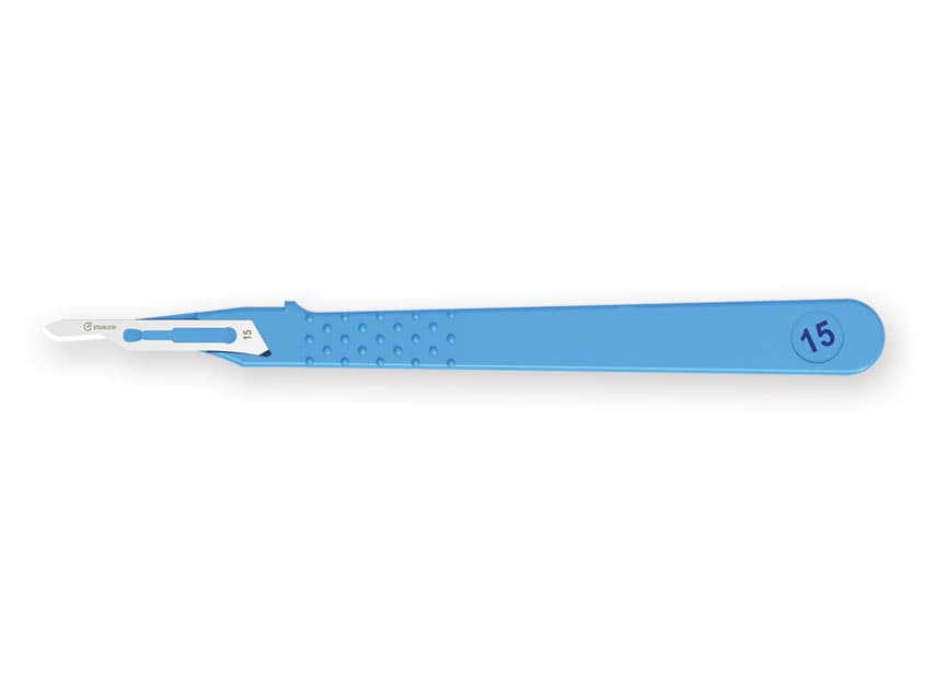 De unica folosinta scalpels - lame 15 - produs medical pentru oferta ZESCORP