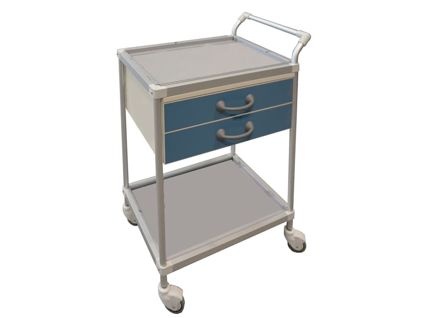 Deluxe carucior cu 2 drawers - produs medical pentru oferta ZESCORP