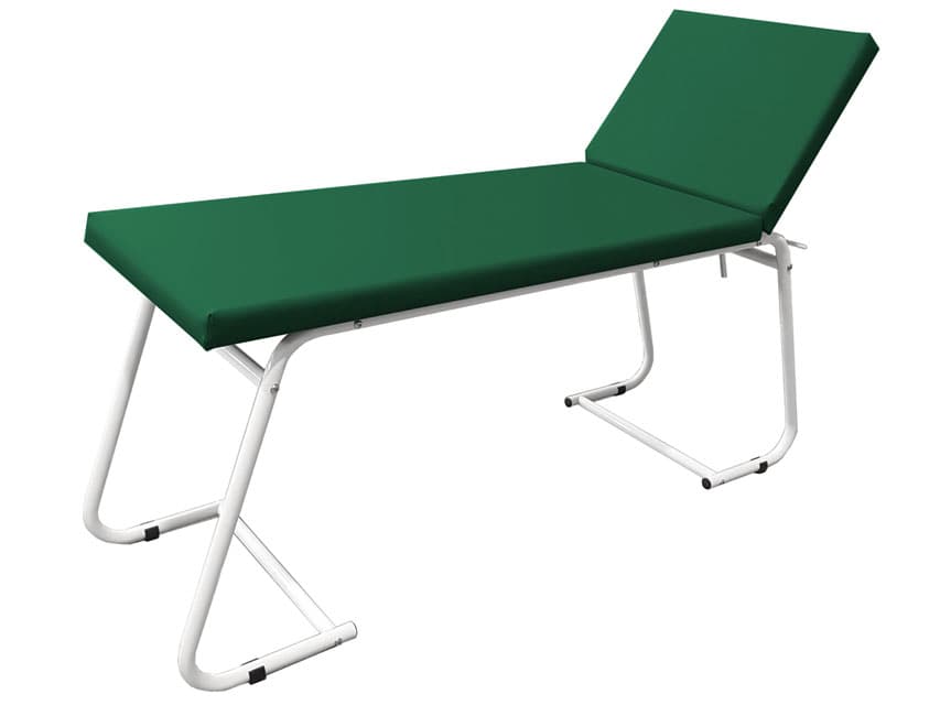 Examinare canapea medicala - alb painted - verde - produs medical pentru oferta ZESCORP