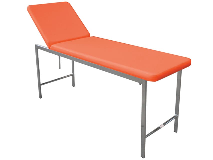 Classic examinare canapea medicala - chromed - apricot - produs medical pentru oferta ZESCORP