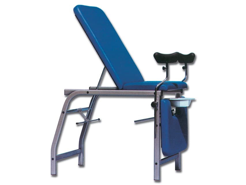 3-section gynaecological pat - albastru - produs medical pentru oferta ZESCORP