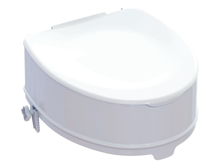 Raised toilet seat cu lid - 15 cm - produs medical pentru oferta ZESCORP
